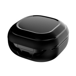Tech-Protect Rough Carbon dėklas, skirtas Samsung Galaxy Buds FE / 2 Pro / 2 / Live / Pro - juodas