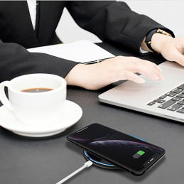 Tech-Protect QI15W-C1 15W indukcinis įkroviklis - juodas