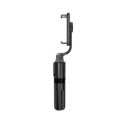 Tech-Protect L02S Bluetooth asmenukių lazdelė su trikoju iki 72cm – juoda
