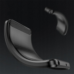 Tech-Protect TPUCarbon dėklas, skirtas Motorola Edge 30 Neo - juodas