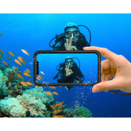 Tech-Protect ShellBox dėklas, atsparus vandeniui IP68, skirtas iPhone 14 Pro Max - juodas