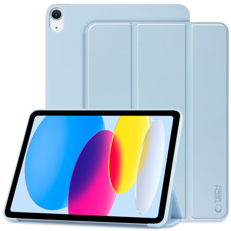 Tech-Protect SmartCase dėklas iPad 10.9" 2022 - šviesiai mėlynas
