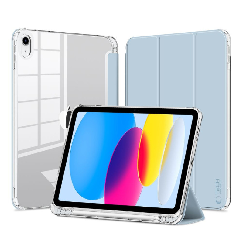 Tech-Protect SC Pen Hybrid dėklas, skirtas iPad 10,9" 2022 - šviesiai mėlynas