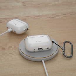 Tech-Protect FlexAir dėklas Apple AirPods Pro 1/ 2 - skaidrus