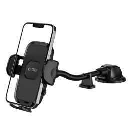 Tech-Protect V3 Long Arm automobilinis telefono laikiklis priekiniam stiklui / kabinai - juodas