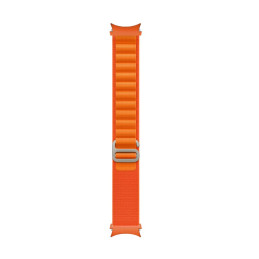 Tech-Protect Nylon Pro dirželis, skirtas Samsung Galaxy Watch 4/ 5/ 5 Pro/ 6/ 7/ FE – oranžinė