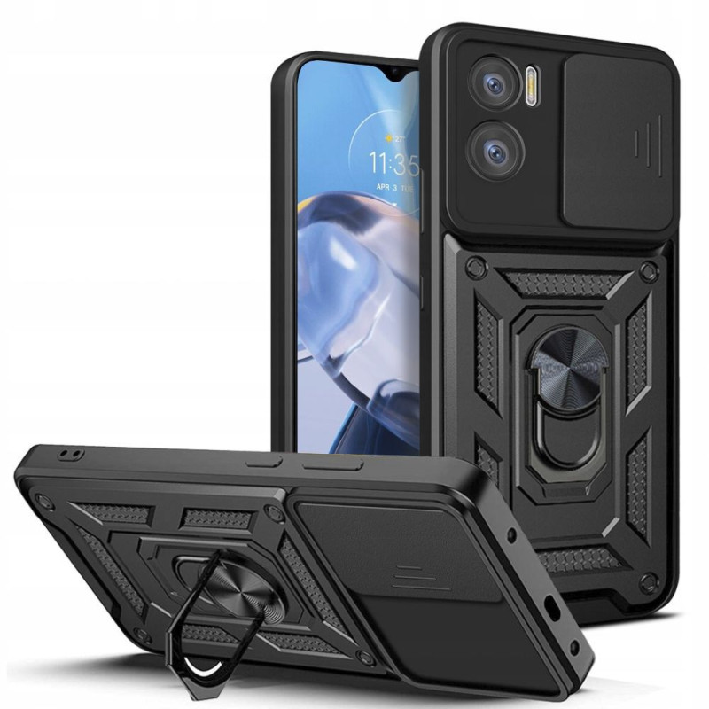 Tech-Protect CamShield Pro dėklas, skirtas Motorola Moto E22 / E22i – juodas