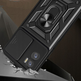 Tech-Protect CamShield Pro dėklas, skirtas Motorola Moto E22 / E22i – juodas