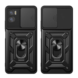 Tech-Protect CamShield Pro dėklas, skirtas Motorola Moto E22 / E22i – juodas