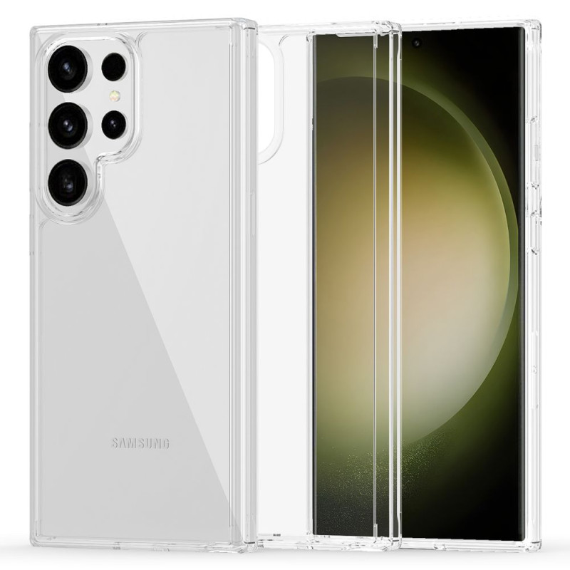 Tech-Protect FlexAir Hybrid dėklas Samsung Galaxy S23 Ultra - skaidrus
