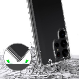 Tech-Protect FlexAir Hybrid dėklas Samsung Galaxy S23 Ultra - skaidrus
