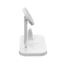 Tech-Protect QI15W-A22 indukcinis MagSafe įkroviklis su 3in1 MagSafe stovu išmaniajam telefonui / Apple Watch / AirPods ...