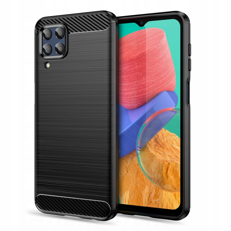 Tech-Protect TPUCarbon dėklas Samsung Galaxy M33 5G - juodas
