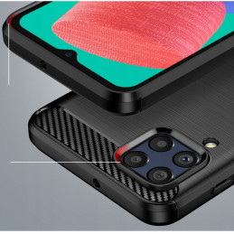 Tech-Protect TPUCarbon dėklas Samsung Galaxy M33 5G - juodas