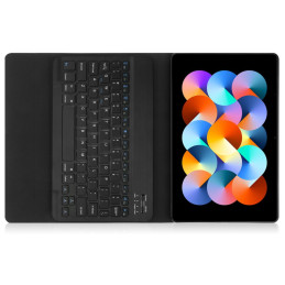 Tech-Protect SmartCase + klaviatūros dėklas su klaviatūra, skirtas Xiaomi Redmi Pad 10,6" - juodas