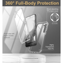 Tech-Protect Kevlar dėklas Samsung Galaxy S23+ - skaidrus