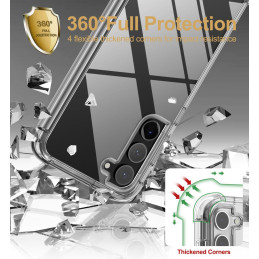 Tech-Protect Kevlar dėklas Samsung Galaxy S23+ - skaidrus