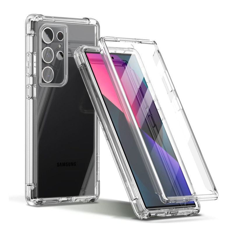 Tech-Protect Kevlar dėklas Samsung Galaxy S23 Ultra - skaidrus