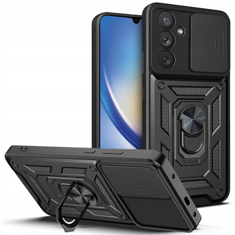 Tech-Protect CamShield Pro dėklas, skirtas Samsung Galaxy A34 5G - juodas