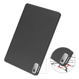 Tech-Protect SmartCase dėklas, skirtas Lenovo Tab P11 (2 kartos) 11,5" TB-350 - juodas
