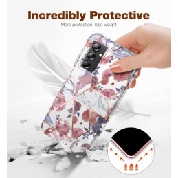 Tech-Protect Velar dėklas, skirtas Samsung Galaxy A14 4G / 5G - rožinis