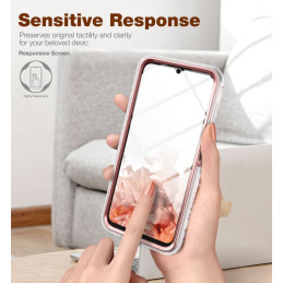 Tech-Protect Velar dėklas, skirtas Samsung Galaxy A14 4G / 5G - rožinis