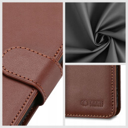 „Tech-Protect“ piniginės dėklas, skirtas „Xiaomi Redmi Note 12 Pro 5G“ / „Poco X5 Pro 5G“ – juodas