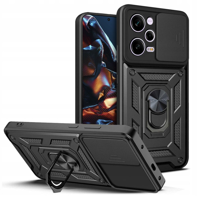 „Tech-Protect CamShield Pro“ dėklas, skirtas „Xiaomi Redmi Note 12 Pro 5G“ / „Poco X5 Pro 5G“ – juodas