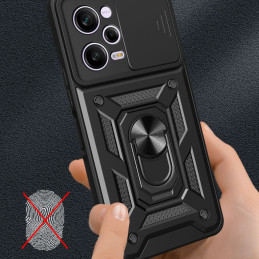 „Tech-Protect CamShield Pro“ dėklas, skirtas „Xiaomi Redmi Note 12 Pro 5G“ / „Poco X5 Pro 5G“ – juodas