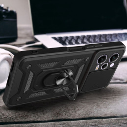 „Tech-Protect CamShield Pro“ dėklas, skirtas „Xiaomi Redmi Note 12 Pro 5G“ / „Poco X5 Pro 5G“ – juodas