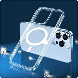 Tech-Protect FlexAir Hybrid MagSafe dėklas Samsung Galaxy S22 - skaidrus