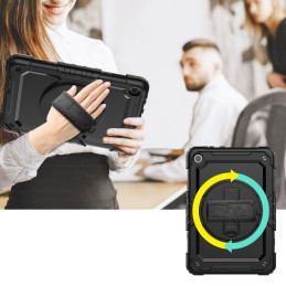 Tech-Protect Solid360 dėklas, skirtas Lenovo Tab M10 (3 gen.) 10,1" TB-328 - juodas