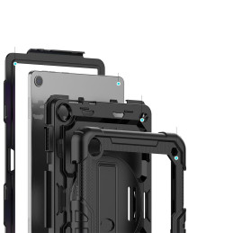 Tech-Protect Solid360 dėklas, skirtas Lenovo Tab M10 (3 gen.) 10,1" TB-328 - juodas