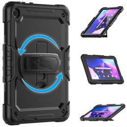 Tech-Protect Solid360 dėklas, skirtas Lenovo Tab M10 (3 gen.) 10,1" TB-328 - juodas