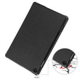 Tech-Protect SmartCase dėklas, skirtas Lenovo Tab M10 (3 kartos) 10,1" TB-328 - juodas