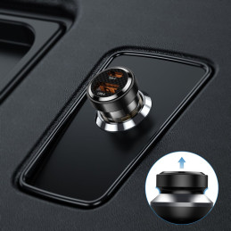 Tech-Protect CC30W automobilinis įkroviklis USB-C PD 30W / USB-A QC 3.0 - juodas