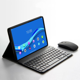 Tech-Protect SmartCase + klaviatūros dėklas su klaviatūra, skirtas Lenovo Tab M10 (3 kartos) 10,1" TB-328 - juodas