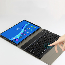 Tech-Protect SmartCase + klaviatūros dėklas su klaviatūra, skirtas Lenovo Tab M10 (3 kartos) 10,1" TB-328 - juodas