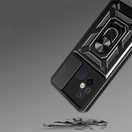 Tech-Protect CamShield Pro dėklas, skirtas Xiaomi Redmi 12C - juodas