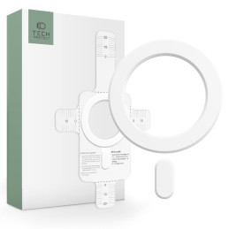 Tech-Protect MagMat MagSafe magnetinis žiedas universalus - baltas