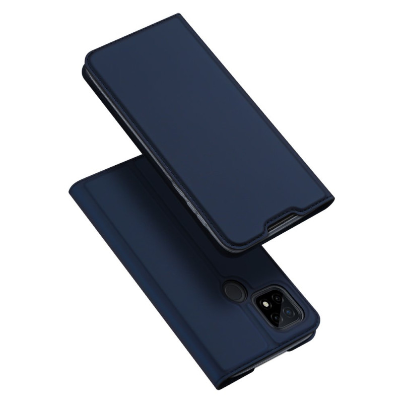 Dux Ducis Skin Pro dėklo dėklo dangtelis su atvartu Realme C21 juodas