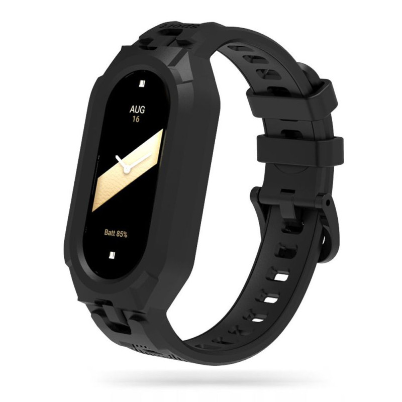 Tech-Protect Armor dirželis skirtas Xiaomi Smart Band 8/ 8 NFC - juodas