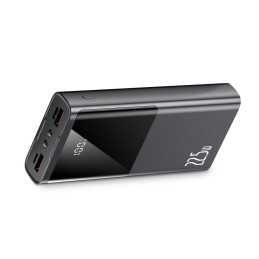 Powerbank Tech-Protect PB13 20000mAh 22,5W 2x USB-A / USB-C / Lightning su USB-C / USB-A laidu - pilka