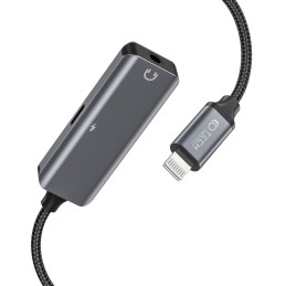Tech-Protect UltraBoost audio Lightning (vyriškas) / 3,5 mm mini lizdas (moteris) - Lightning (moteriškas) adapteris - j...