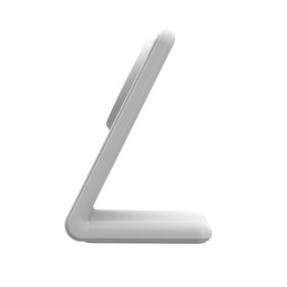 Tech-Protect QI15W-A23 indukcinis MagSafe 15W įkroviklis stovo pavidalu - baltas