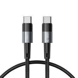 Tech-Protect UltraBoost USB-C / USB-C PD kabelis 60W 3A 0,25m - pilkas
