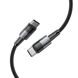 Tech-Protect UltraBoost USB-C / USB-C PD kabelis 60W 3A 0,25m - pilkas