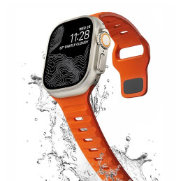 Tech-Protect IconBand Line, skirta Apple Watch 4/ 5/ 6/ 7/ 8/ 9/ SE/ Ultra 1/ 2 (42/ 44/ 45/ 49 mm) – juoda