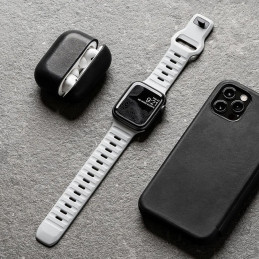 Tech-Protect IconBand Line, skirta Apple Watch 4/ 5/ 6/ 7/ 8/ 9/ SE/ Ultra 1/ 2 (42/ 44/ 45/ 49 mm) – tamsiai žalia