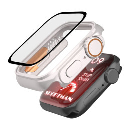 Tech-Protect Defense360 dėklas, skirtas Apple Watch 4 / 5 / 6 / SE (44 mm) - juoda ir oranžinė